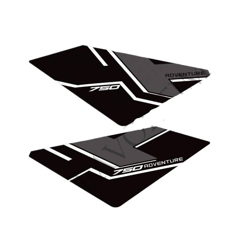 Motorrad Tankaufkleber 2021 2022 2023 2024 für Ho&nda X-ADV XADV X ADV 750 Protector Tank Pad Kit Knie Rad Aufkleber Körper Shell Decals von NDEWOXMF