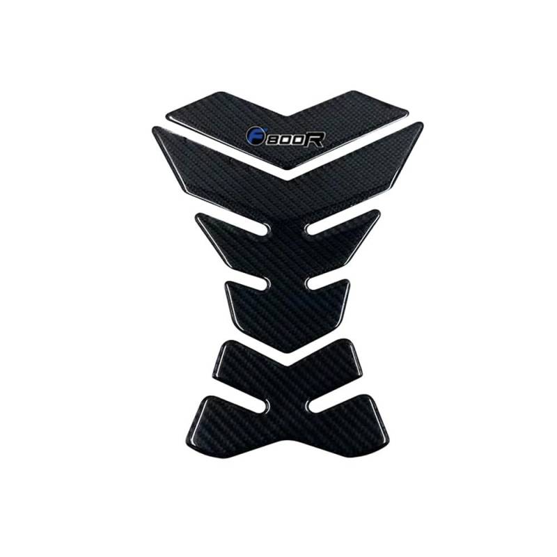 Motorrad Tankaufkleber Für B&M&W F800R F 800R Tankpad Motorrad Tankdeckel Abdeckung 3D Carbon Faser Aufkleber Schutz von NDEWOXMF