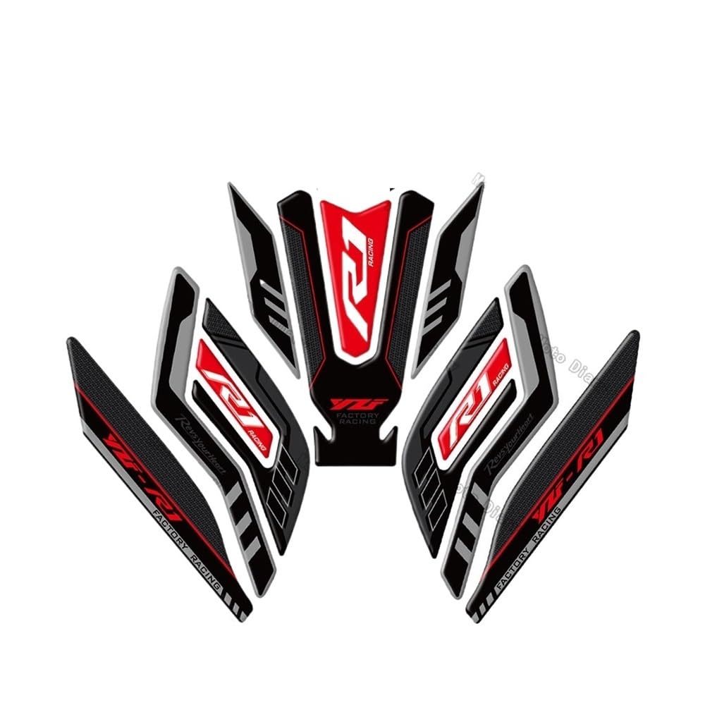 Motorrad Tankaufkleber R1 Kraftstofftankaufkleber Öltankdeckel 3D Aufkleber Abdeckung Schutz Wasserdicht Für Ya&maha R1 YZF-R1 YZF r1 YZF r1m 2015-2023 Motorrad Tankaufkleber R1 Kraftstofftankaufkleber Öltankdeckel 3D Aufkleber Abdeckung Schutz Wasserdicht Für Ya&maha R1 YZF-R1 YZF r1 YZF r1m 2015-2023 von NDEWOXMF