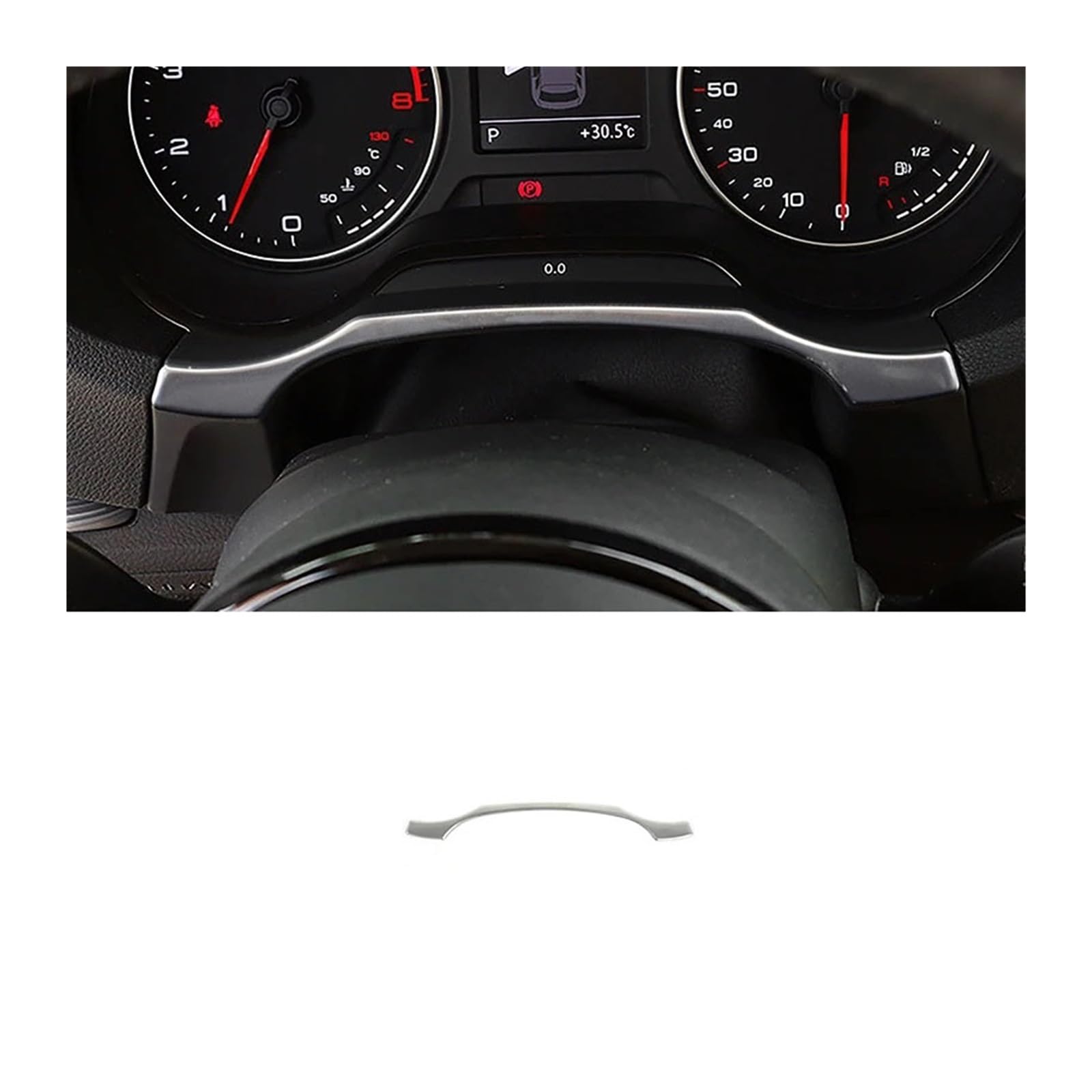 NDKSZHEQ Auto-Styling-Mittelkonsolen-Armaturenbrett-Zierstreifen, kompatibel mit Audi A3 8V Limousine Sportback 2013–2018, Edelstahl, modifiziertes Zubehör NDKSZHEQ Auto-Styling-Mittelkonsolen-Armaturenbrett-Zierstreifen, kompatibel mit Audi A3 8V Limousine Sportback 2013–2018, Edelstahl, modifiziertes Zubehör von NDKSZHEQ