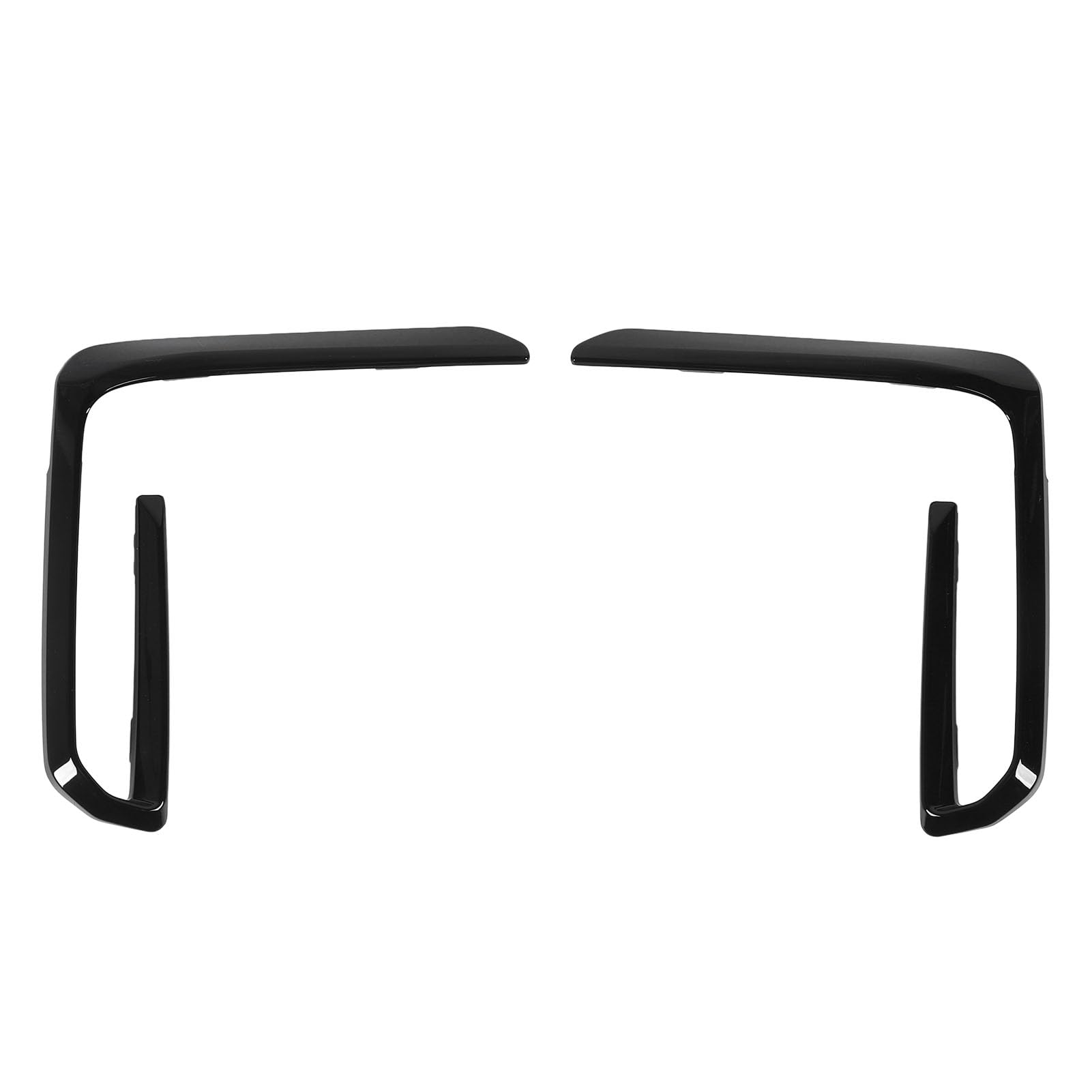 NDNCZDHC 1 Paar vordere Stoßfänger Nebel Leichtkühlerverkleidungsform für x5 G05 M50 Pre -LCI 2019 bis 2023 (Glossy Black) von NDNCZDHC