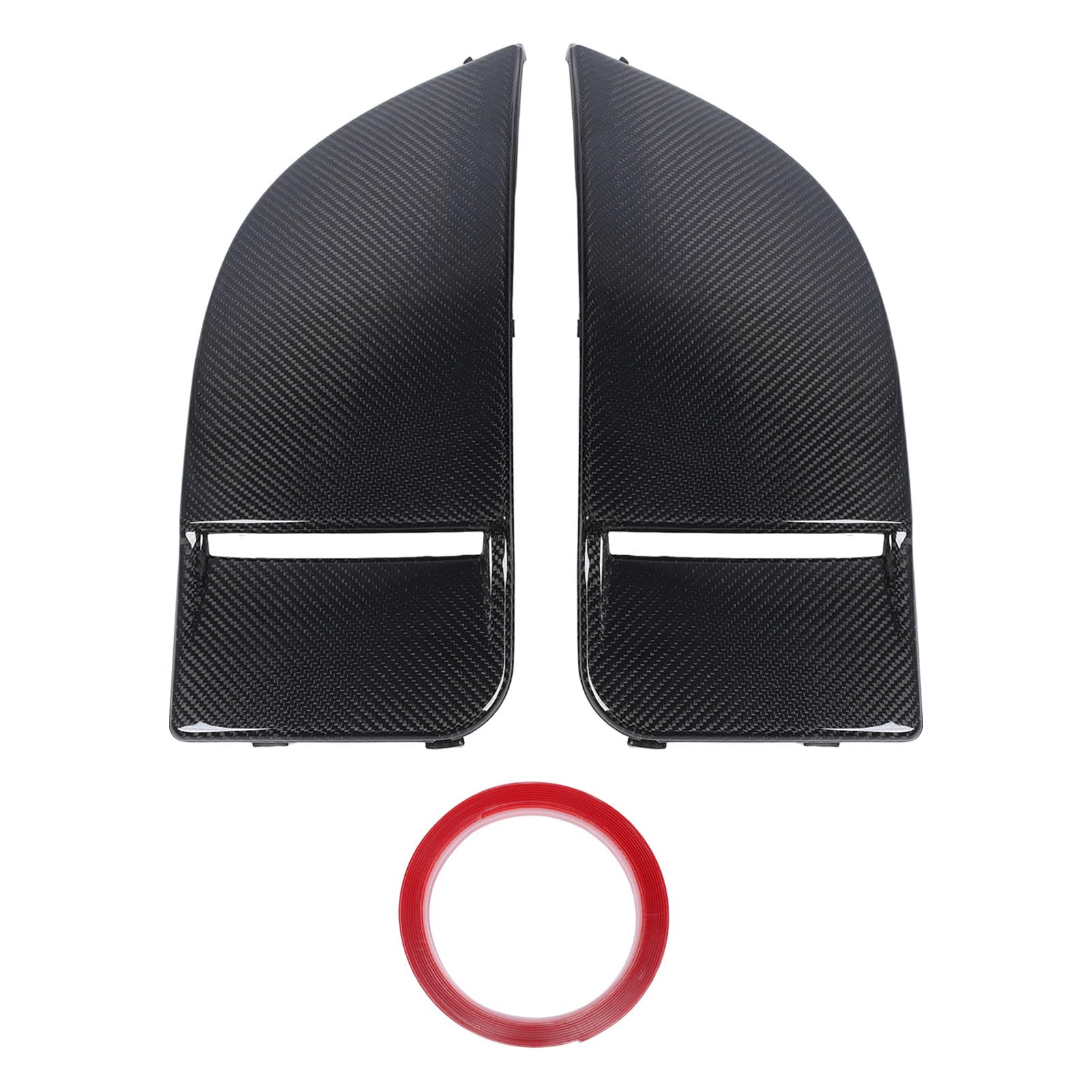 NDNCZDHC 1 Pair Carbon Fiber Fog Light Cover Lightweight Left Right Front Bumper Fog Lamp Cover for Impreza WRX STI 2004‑2005 NDNCZDHC 1 Pair Carbon Fiber Fog Light Cover Lightweight Left Right Front Bumper Fog Lamp Cover for Impreza WRX STI 2004‑2005 von NDNCZDHC