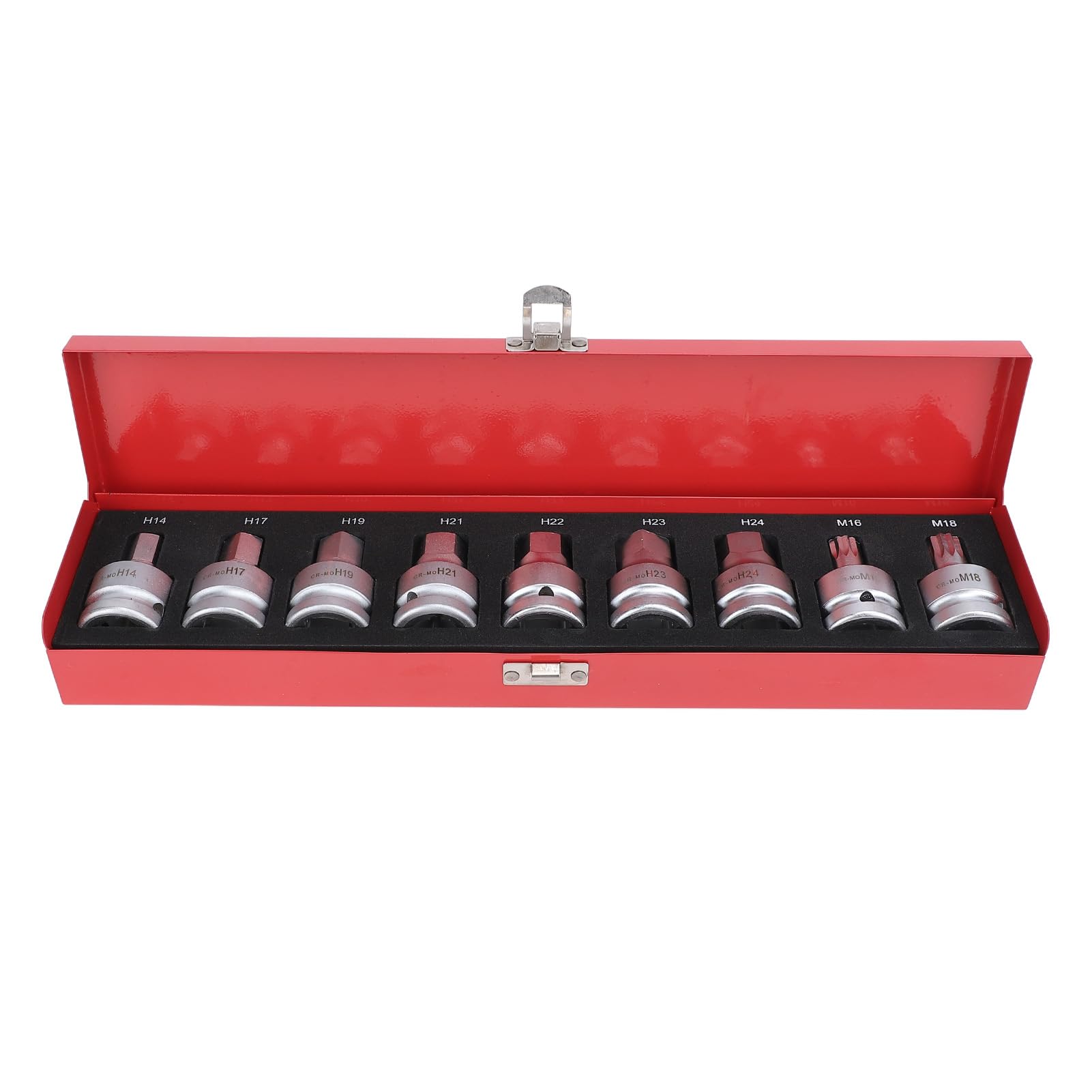 NDNCZDHC 9 pcs 3/4 -Zoll -Antriebsantrieb HEX -Treiber Impact Socket Set CR -Mo 14 mm bis 24 mm Sechskantbohrer Bit M16 M18 Spline Bit Socket Set NDNCZDHC 9 pcs 3/4 -Zoll -Antriebsantrieb HEX -Treiber Impact Socket Set CR -Mo 14 mm bis 24 mm Sechskantbohrer Bit M16 M18 Spline Bit Socket Set von NDNCZDHC
