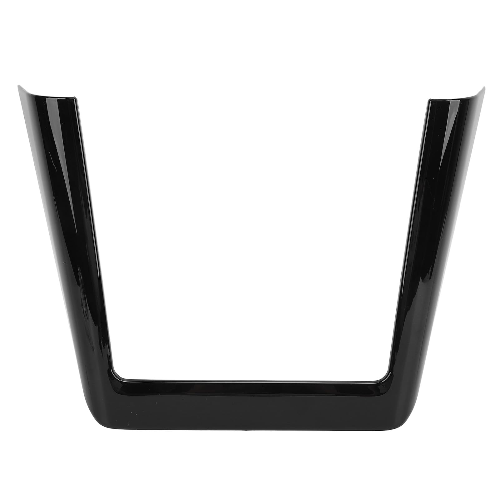 NDNCZDHC Center Console Trim Cover Comfortable Grip Wear Resist Interior Console Decorative Stickers for Vehicle (Bright Black) von NDNCZDHC