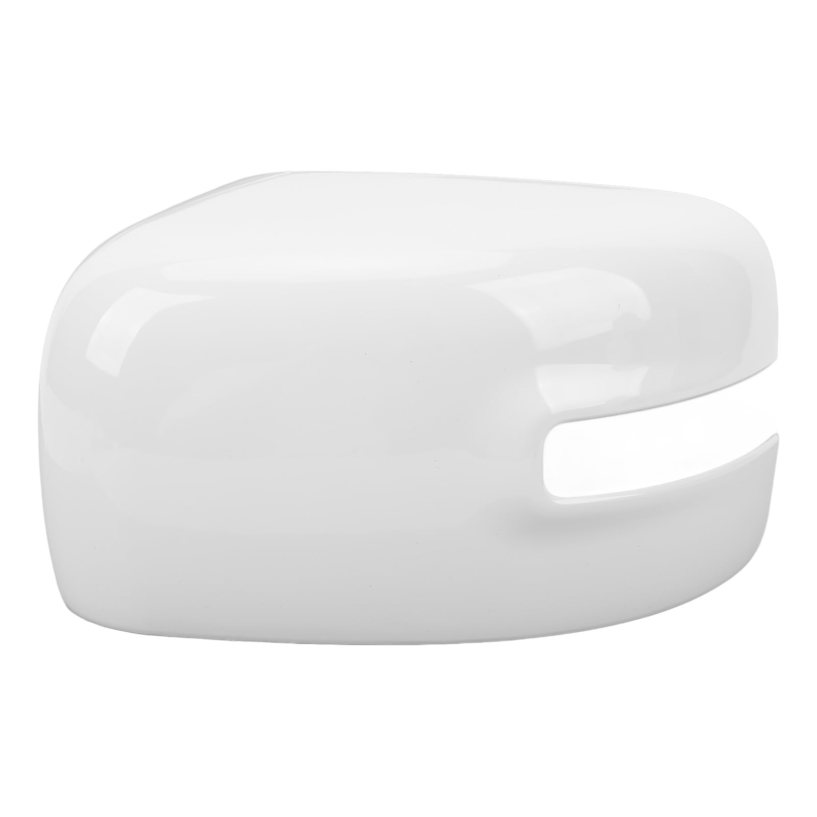 NDNCZDHC Door Rear View Mirror Cap White Exterior Wing Mirror Cover Cap Weather Resist for Renegade 2015 to 2019 with Turn Signal (Left 5UW77TZZAA CH1326103) von NDNCZDHC