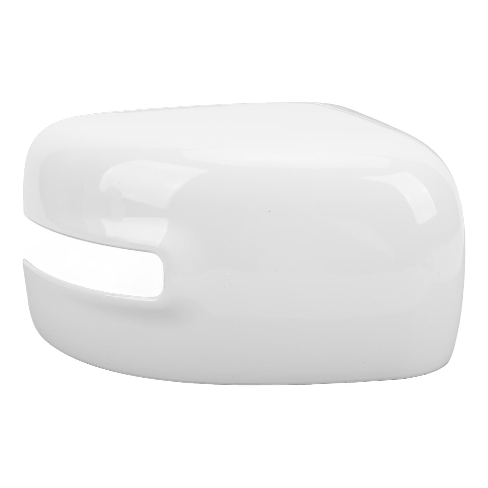 NDNCZDHC Door Rear View Mirror Cap White Exterior Wing Mirror Cover Cap Weather Resist for Renegade 2015 to 2019 with Turn Signal (Right 5VZ06LS1AA CH1327103) von NDNCZDHC