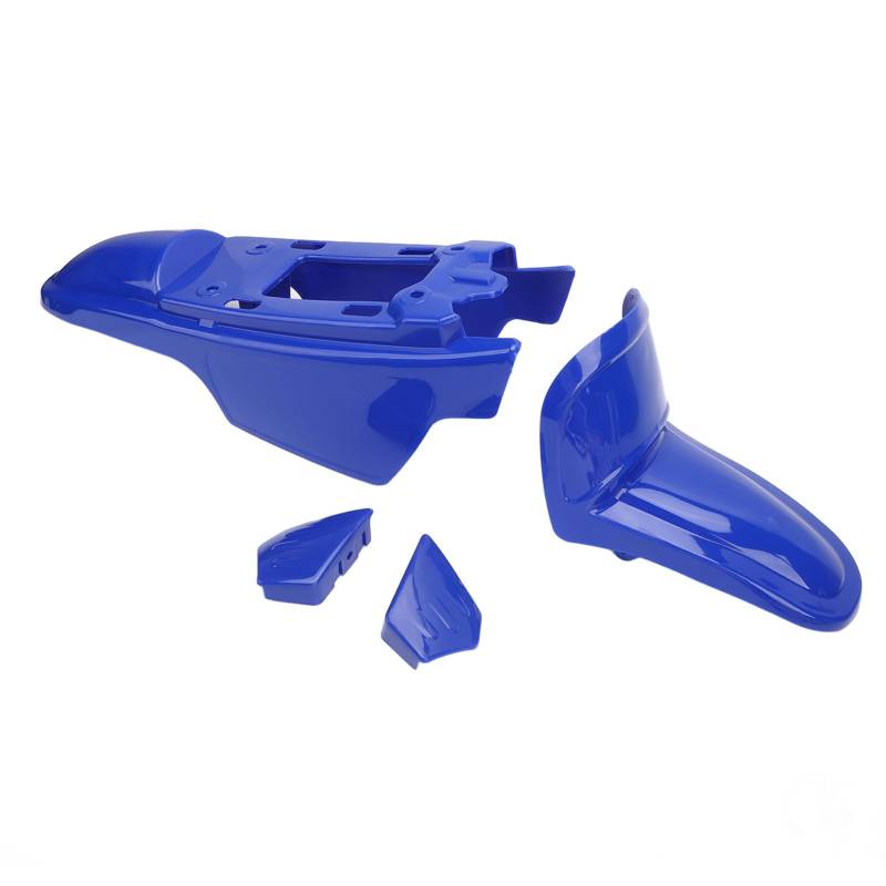 NDNCZDHC Motorradverkleidungsabdeckung Kit Blau vordere Hinterrad -Kotflügel -Splash -Guard -Kit für PW50 PY50 Peewee 50 Pit Bike von NDNCZDHC