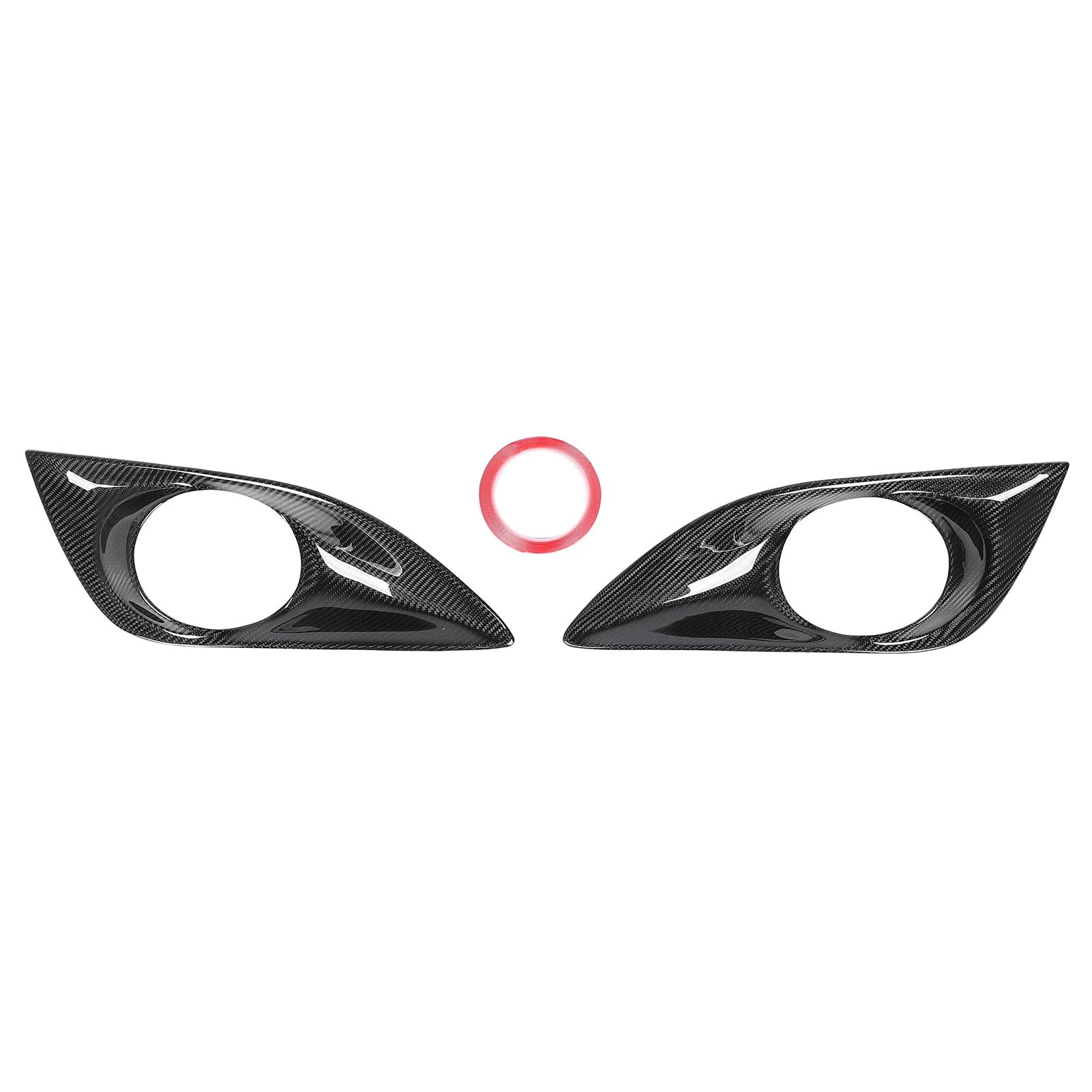 NDNCZDHC Pair of Carbon Fiber Front Fog Light Cover Bezel Left Driver Right Passenger Side Fog Lamp Cover Trim for Veloster Turbo 2012 to 2017 NDNCZDHC Pair of Carbon Fiber Front Fog Light Cover Bezel Left Driver Right Passenger Side Fog Lamp Cover Trim for Veloster Turbo 2012 to 2017 von NDNCZDHC