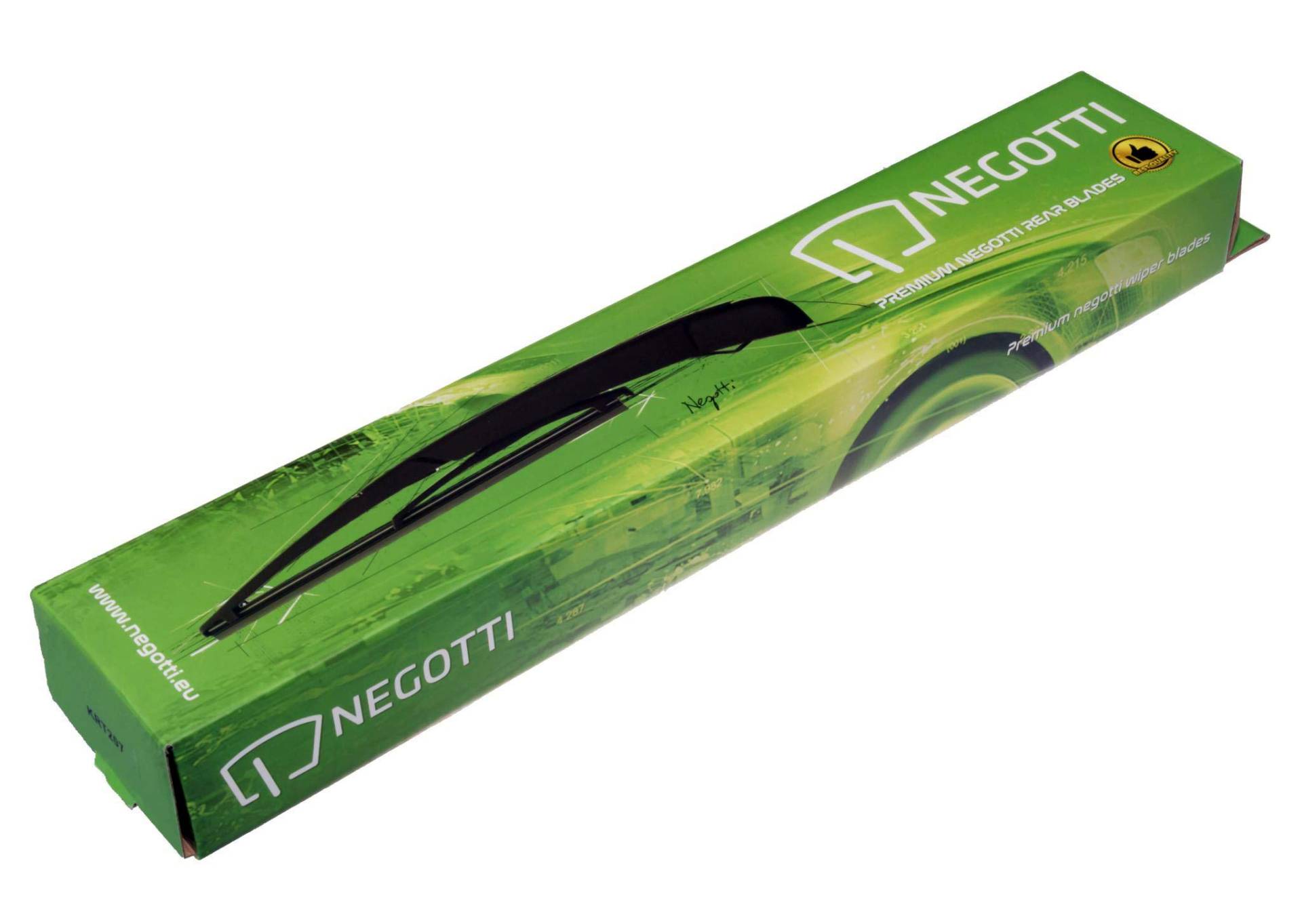 NEGOTTI® Heck Scheibenwischer mit Heckwischerarm Wischerblatt, 250mm, KRT 243 von NEGOTTI