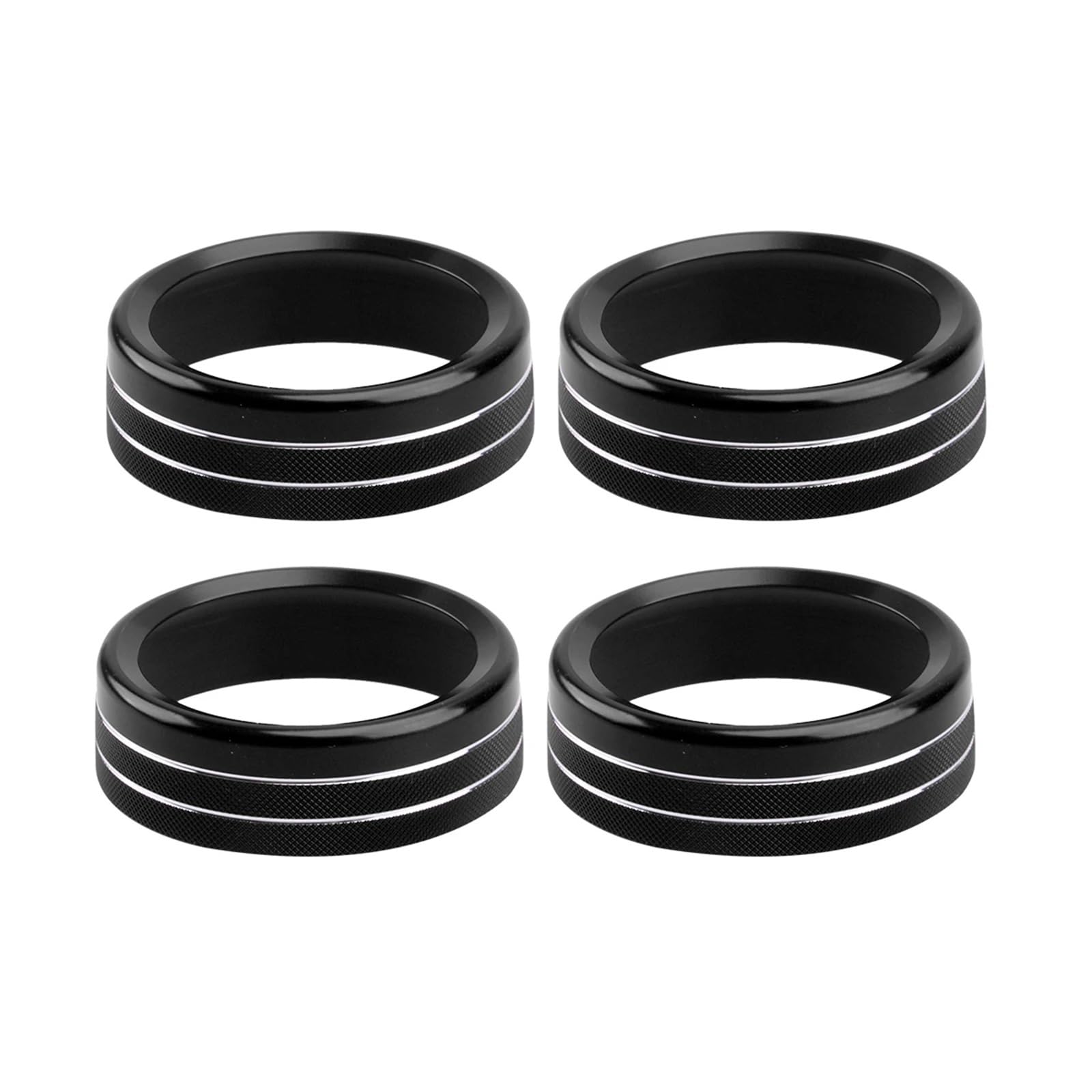 NEGRO 1 Satz Knopfringabdeckungsblenden, passend for Toyota, Tacoma 2016-2020, Konsolen-AC-Klimaanlagenschalterknopf, schwarz Armaturenbrett-Knopf-Akzent NEGRO 1 Satz Knopfringabdeckungsblenden, passend for Toyota, Tacoma 2016-2020, Konsolen-AC-Klimaanlagenschalterknopf, schwarz Armaturenbrett-Knopf-Akzent von NEGRO