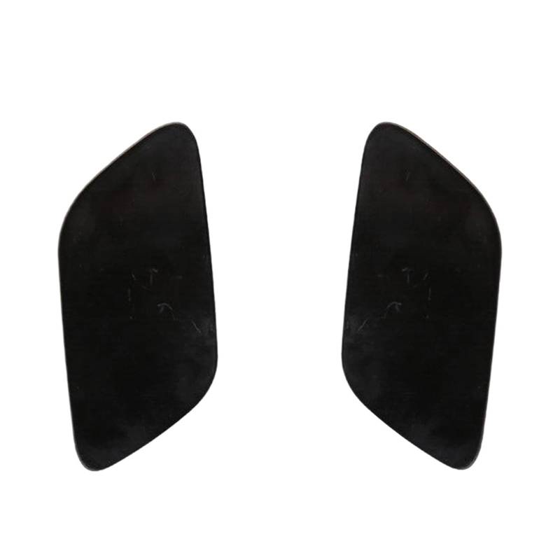 NEGRO 1 paar Auto Vorderen Stoßfänger Scheinwerfer Waschanlage Düse Abdeckung Fit for Volvo S60 V60 2014-2016 39820330 39820312 Schwarz Links Rechts Abdeckkappe für Waschdüsen von NEGRO