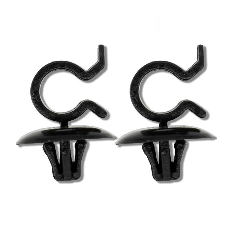 NEGRO 2 stücke Haube Motorhaube Stange Bleiben Unterstützung Prop Clip Fit for Citroen, C2 C3 C4 C5 AX Berlingo B9 Eurovans evasion 792834 Halter Clamp Verschluss Halterungen für Haubenstützen von NEGRO