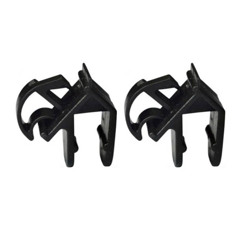NEGRO 2x Strut Rod Fit for Ford, Motorhaube Bleiben Clips Fit for Ford, Modelle Auto Zubehör Verschluss Halterungen für Haubenstützen von NEGRO