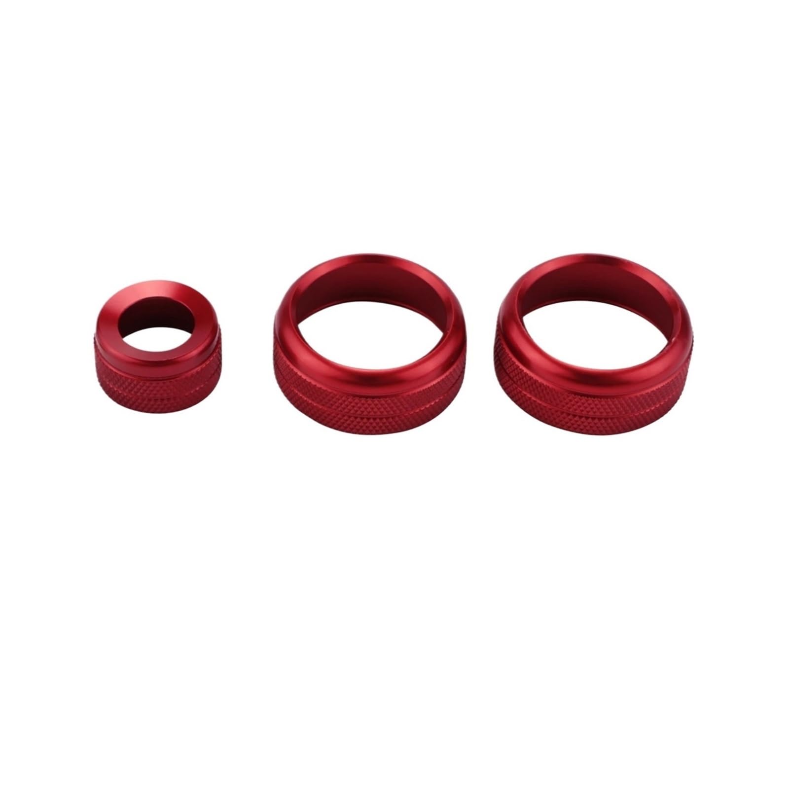 NEGRO 3-teilige Ringabdeckungen for den Radio-Lautstärkeregler, passend for 1er 2er 3er 3GT 4er F20 F22 F30 F31 F32 F33 F80 F82 F87, rote Klimaanlage Armaturenbrett-Knopf-Akzent NEGRO 3-teilige Ringabdeckungen for den Radio-Lautstärkeregler, passend for 1er 2er 3er 3GT 4er F20 F22 F30 F31 F32 F33 F80 F82 F87, rote Klimaanlage Armaturenbrett-Knopf-Akzent von NEGRO