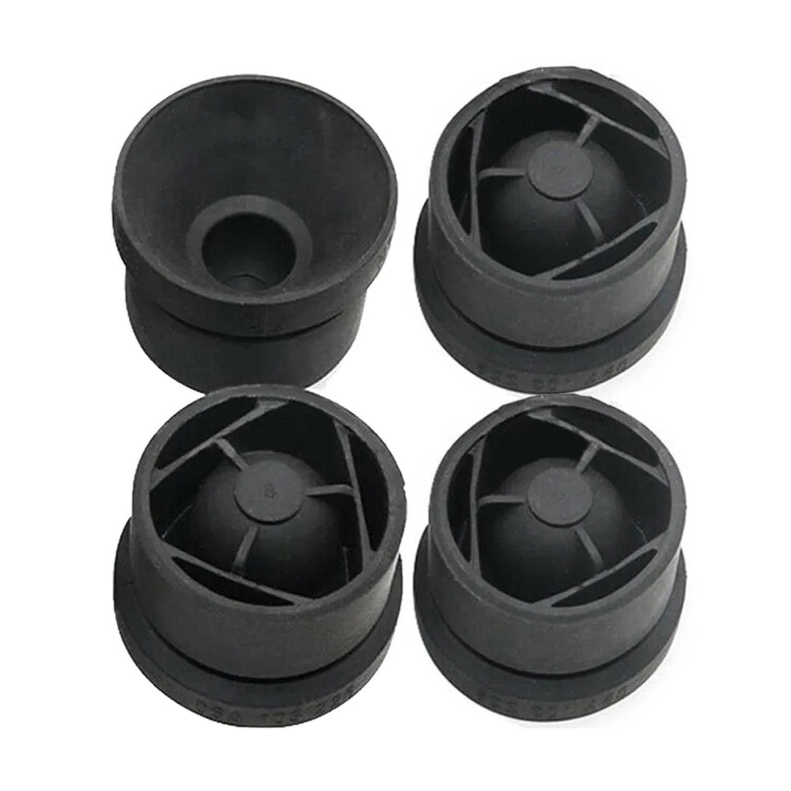 NEGRO 4 Stück Gummiabdeckung for Automotoren, passend for Volkswagen, passend for Skoda, Seat 06A-103-226 Dichtungspuffer-Befestigungsclip Motor-Gummigehäuse NEGRO 4 Stück Gummiabdeckung for Automotoren, passend for Volkswagen, passend for Skoda, Seat 06A-103-226 Dichtungspuffer-Befestigungsclip Motor-Gummigehäuse von NEGRO