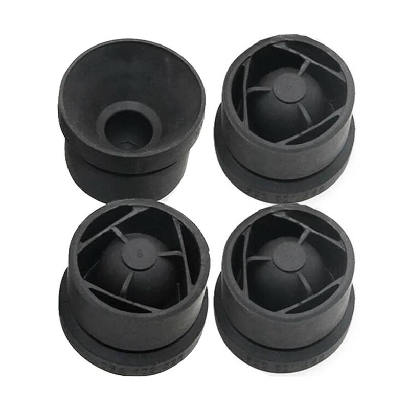 NEGRO 4 Stück Gummiabdeckung for Automotoren, passend for Volkswagen, passend for Skoda, Seat 06A-103-226 Dichtungspuffer-Befestigungsclip Motor-Gummigehäuse von NEGRO