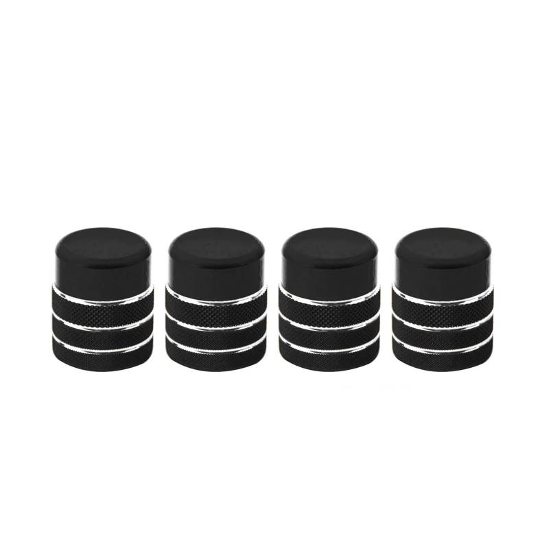NEGRO 4-teilige Ringabdeckung for den Lüftungsschalterknopf, passend for Civic, 2022 2023, schwarze Mittelkonsole, AC-Steckdosenknopfrahmen, Overlay-Zieraufkleber Armaturenbrett-Knopf-Akzent von NEGRO