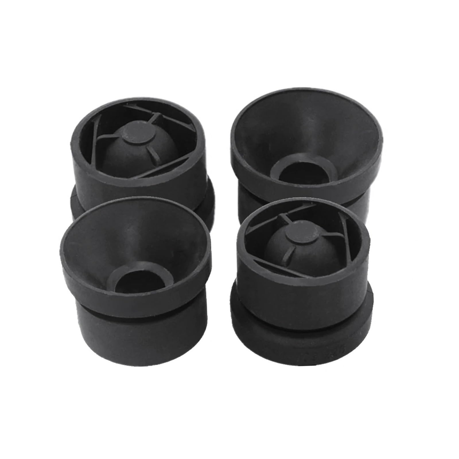 NEGRO 4-teiliges Motorabdeckungsgummi, passend for VW, passend for Polo Passat CC Touareg, Gummitülle, Puffer, Stoßstangentülle, Befestigungsanschlag, Einfederungsbuchse, Schutz Motor-Gummigehäuse NEGRO 4-teiliges Motorabdeckungsgummi, passend for VW, passend for Polo Passat CC Touareg, Gummitülle, Puffer, Stoßstangentülle, Befestigungsanschlag, Einfederungsbuchse, Schutz Motor-Gummigehäuse von NEGRO
