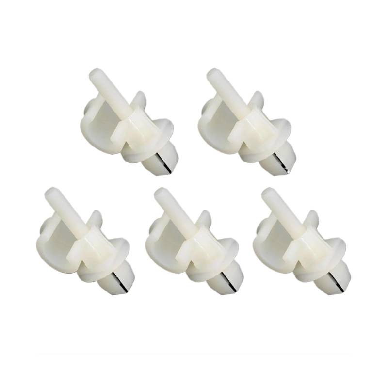 NEGRO 5 stücke Haube Stange Bleiben Unterstützung Prop Clip Fit for VW, Fit for Polo Golf Jetta Passat Sharan T- roc Motorhaube 1U0823397 Verschluss Retainer Halter Halterungen für Haubenstützen von NEGRO