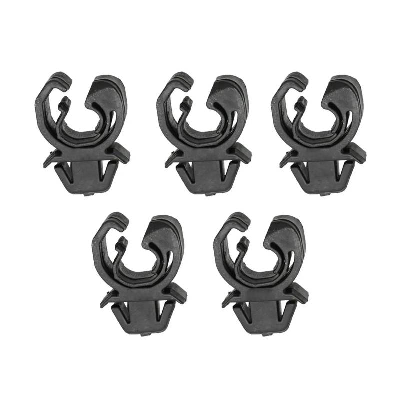 NEGRO 5 stücke Motorhaube Stange Haube Unterstützung Prop Bleiben Clip Halter Clamp Fit for Vauxhall, Opel, Astra G Zafira A Omega B Combo C Verschluss 1180216 Halterungen für Haubenstützen von NEGRO