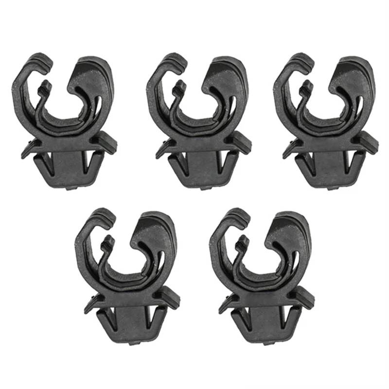 NEGRO 5Pcs Auto Haube Motorhaube Stange Unterstützung Prop Clip Bleiben Clamp Halter Fit for Opel, Vauxhall, Vectra Zafira Omega Meriva tigra 1180216 Retainer Halterungen für Haubenstützen von NEGRO