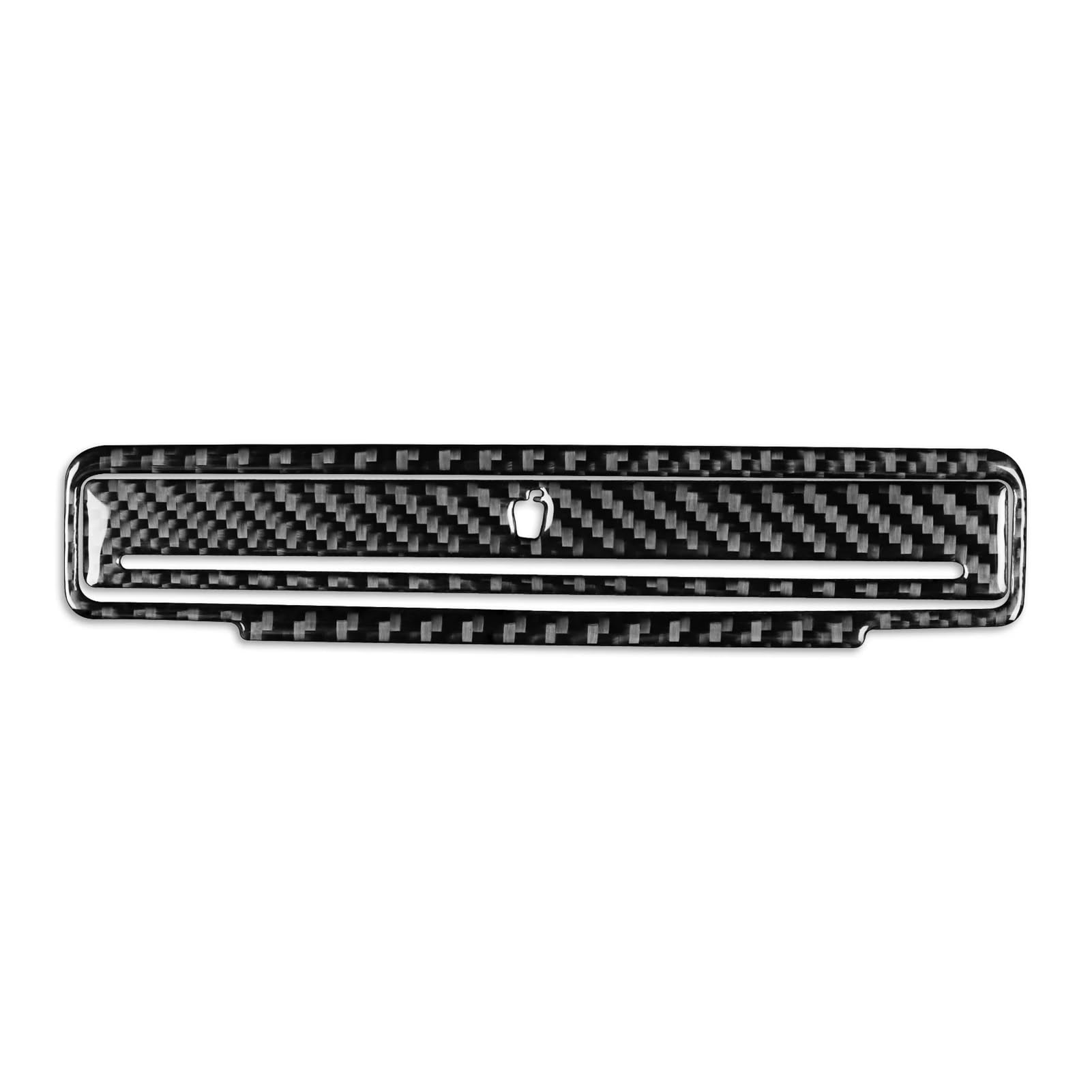 NEGRO Aufkleber for Getränkehalter-Verkleidung for die hintere Armlehne, passend for Q7, 2007–2015, Kohlefaser-Autoinnenraum Getränkehalter in der Mittelkonsole, dekorativer A NEGRO Aufkleber for Getränkehalter-Verkleidung for die hintere Armlehne, passend for Q7, 2007–2015, Kohlefaser-Autoinnenraum Getränkehalter in der Mittelkonsole, dekorativer A von NEGRO