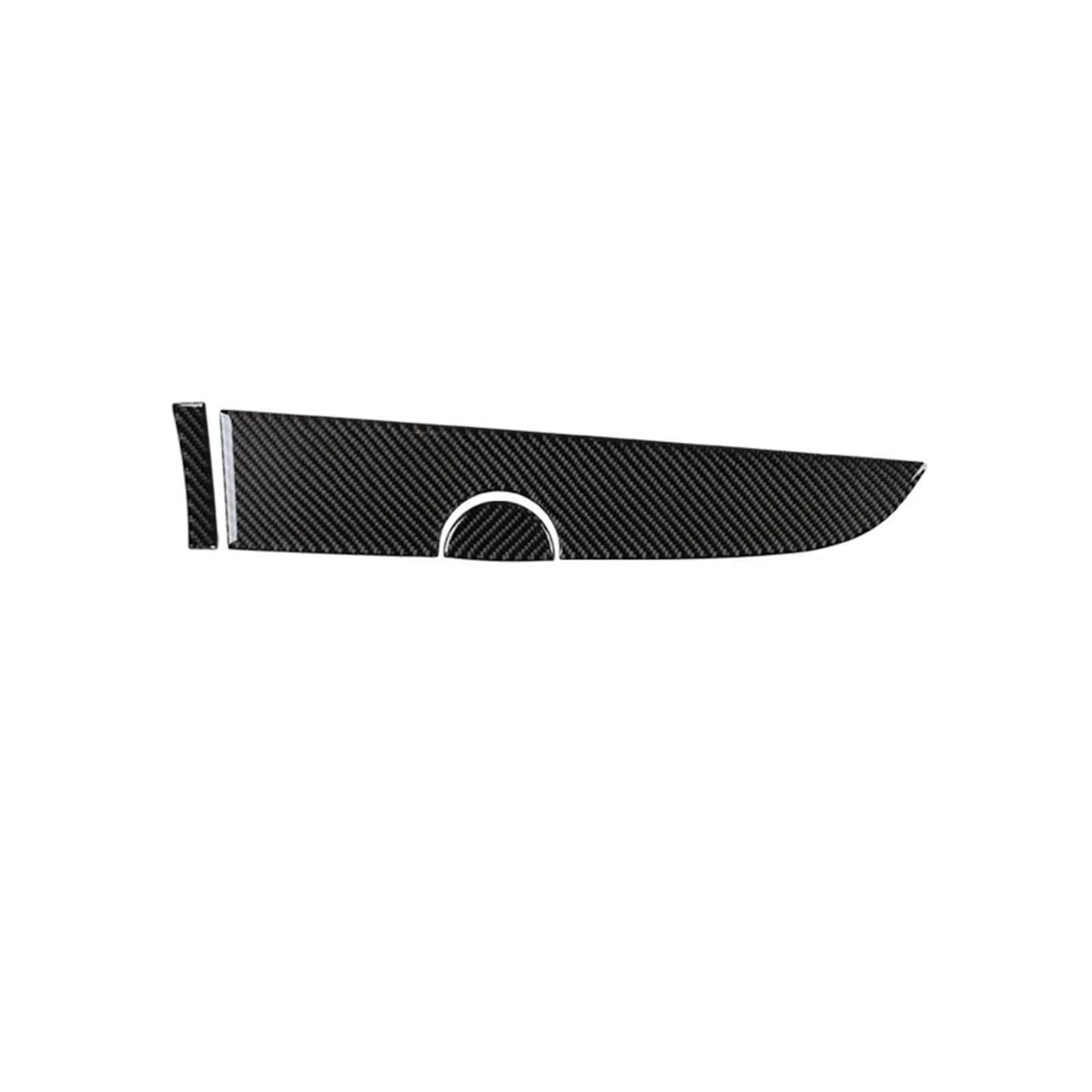 NEGRO Aufkleber for Handschuhfachverkleidung, passend for Fiat, 500 2012–2015, Auto-Co-Liopt-Innenverkleidung, dekorative Verkleidung aus Kohlefaser Co-Pilot-Zieraufkleber für das Armaturenbrett(J7) von NEGRO
