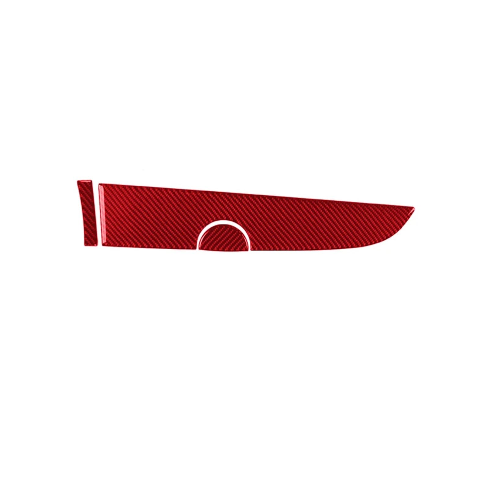 NEGRO Aufkleber for Handschuhfachverkleidung, passend for Fiat, 500 2012–2015, Auto-Co-Liopt-Innenverkleidung, dekorative Verkleidung aus Kohlefaser Co-Pilot-Zieraufkleber für das Armaturenbrett(J8) von NEGRO