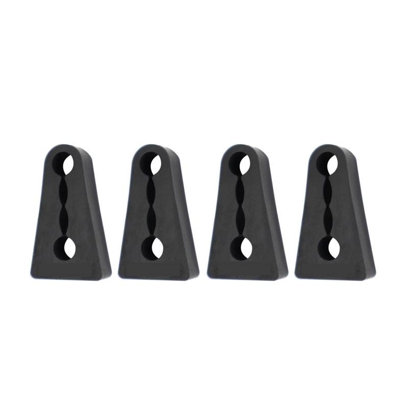 NEGRO Auto-Innenraum-Schalldämmungsdämpfer, Türschloss-Puffer, taube Dichtung, passend for X1, X3, X5, 3er-Serie, schalldämmende Dichtung Autotür-Stoßdämpfer von NEGRO