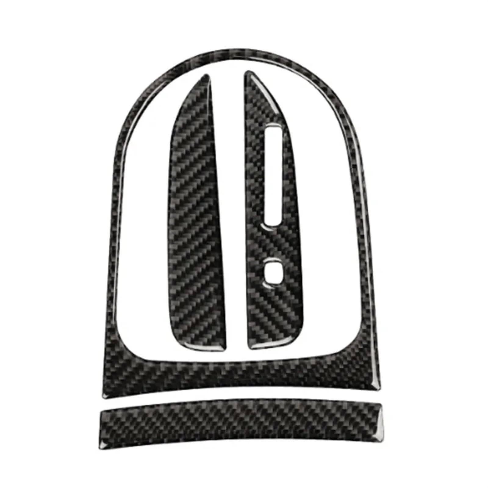 Auto-Gangschalttafel-Abdeckungs-Aufkleber-Set, Innenteile im Carbon-Look, passend for Ford, Mustang 2015–2020 Auto-Gangschalttafel-Abdeckungs-Aufkleber-Set, Innenteile im Carbon-Look, passend for Ford, Mustang 2015–2020 von NEGRO