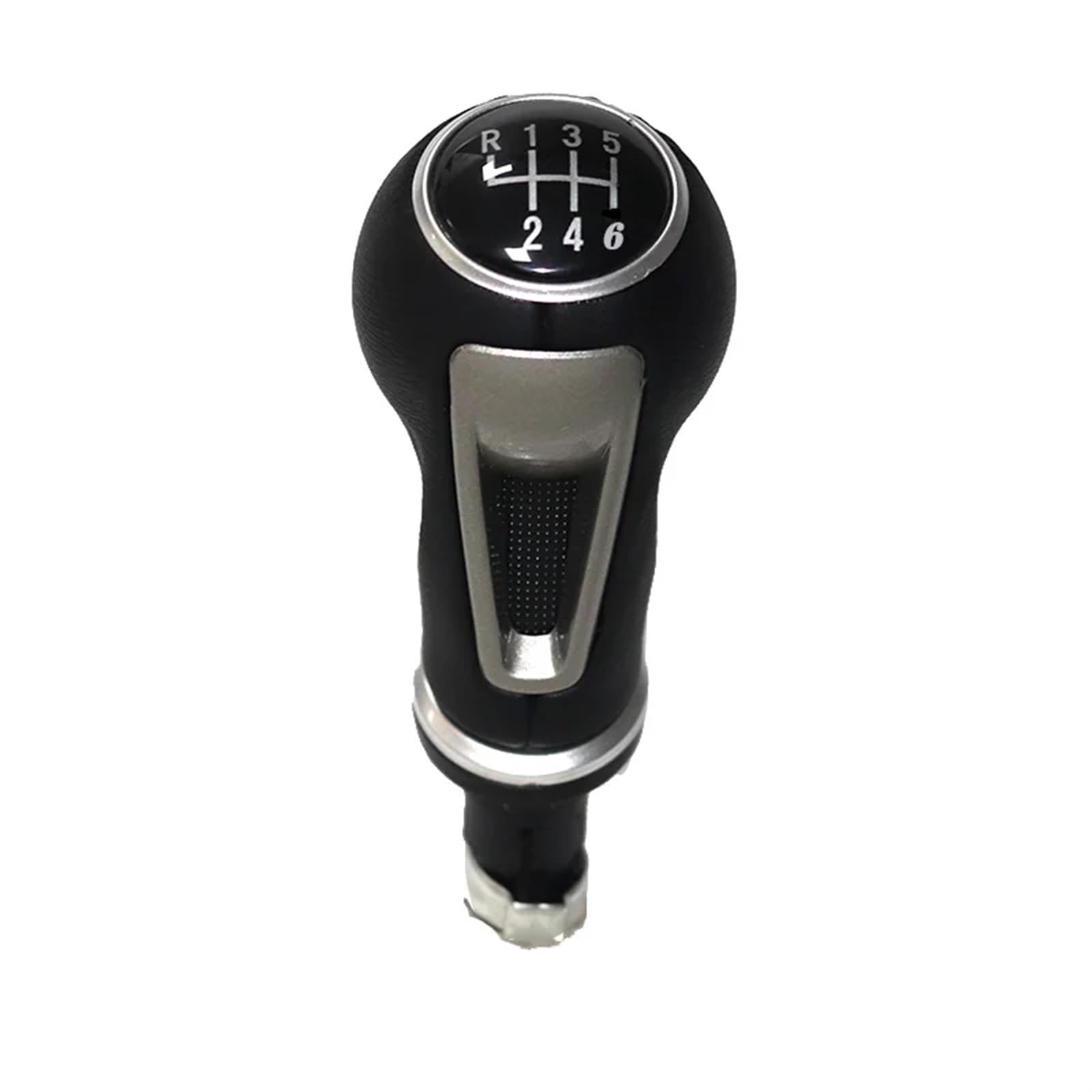 NEGRO Auto Schaltknauf Stick Hebel Stift Leder Gamasche Boot Abdeckung Fit for Seat Altea Leon II Fit for Toledo III 2004-2012 Schaltknaufmanschette (Size : 6 speed knob) von NEGRO