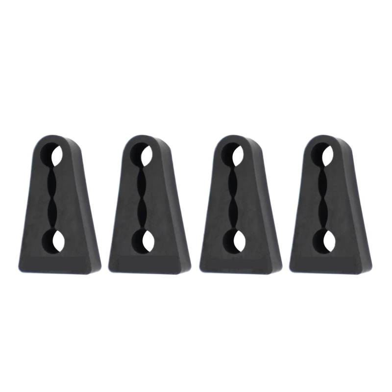 NEGRO Auto Türschloss Sound Deadener Dämpfer Puffer,Fit for X1 X3 X5 X6 E84 E83 F25 E70 E71 Rasseln quietschen Ruhig Lärm Deaf Isolierung Autotür-Stoßdämpfer von NEGRO