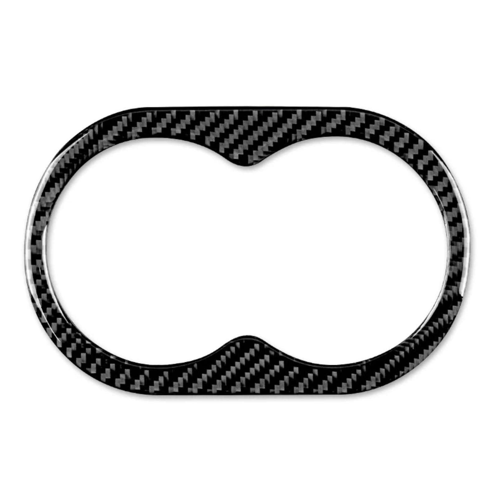 NEGRO Auto-Wasserbecher-Aufkleber for die hintere Mittelarmlehne, passend for Dodge, Magnum Charger 2008–2010, Zubehör, Innenausstattung aus Kohlefaser Getränkehalter in der Mittelkonsole, dekorativer NEGRO Auto-Wasserbecher-Aufkleber for die hintere Mittelarmlehne, passend for Dodge, Magnum Charger 2008–2010, Zubehör, Innenausstattung aus Kohlefaser Getränkehalter in der Mittelkonsole, dekorativer von NEGRO