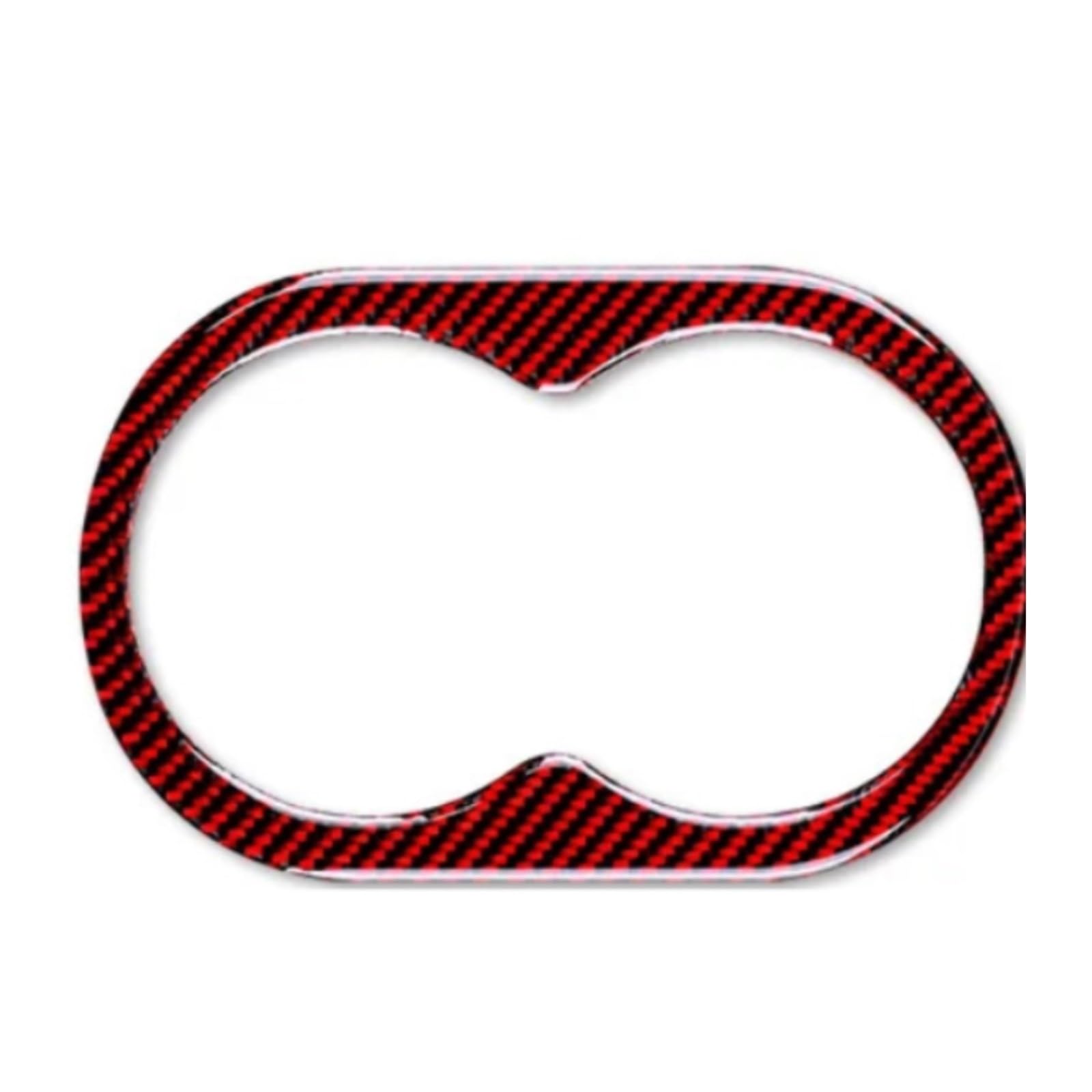 NEGRO Auto-Wasserbecher-Aufkleber for die hintere Mittelarmlehne, passend for Dodge, Magnum Charger 2008–2010, Zubehör, Innenausstattung aus Kohlefaser Getränkehalter in der Mittelkonsole, dekorativer NEGRO Auto-Wasserbecher-Aufkleber for die hintere Mittelarmlehne, passend for Dodge, Magnum Charger 2008–2010, Zubehör, Innenausstattung aus Kohlefaser Getränkehalter in der Mittelkonsole, dekorativer von NEGRO