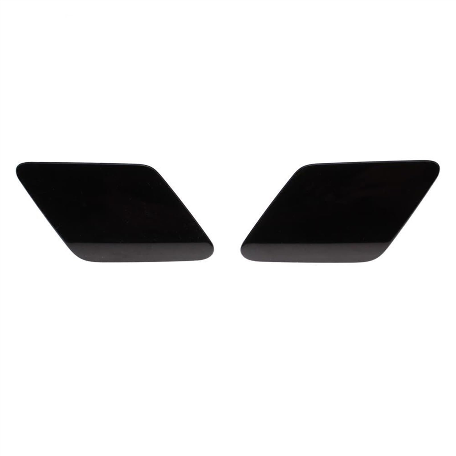 NEGRO Front Stoßstange Scheinwerfer Waschanlage Spray Düse Jet Abdeckung Kappe Fit for F20 F21 F22 F30 F31 F32 F33 F34 f35 F36 F82 F83 2010-2017 Abdeckkappe der Waschdüse(Black SET) von NEGRO