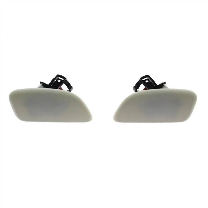NEGRO Front Stoßstange Scheinwerfer Waschanlage Spray Düse Jet Abdeckung Kappe Fit for Subaru Forester 2005 2006 2007 2008 86636SA240WS 86636SA230WG Abdeckkappe der Waschdüse(SET) von NEGRO