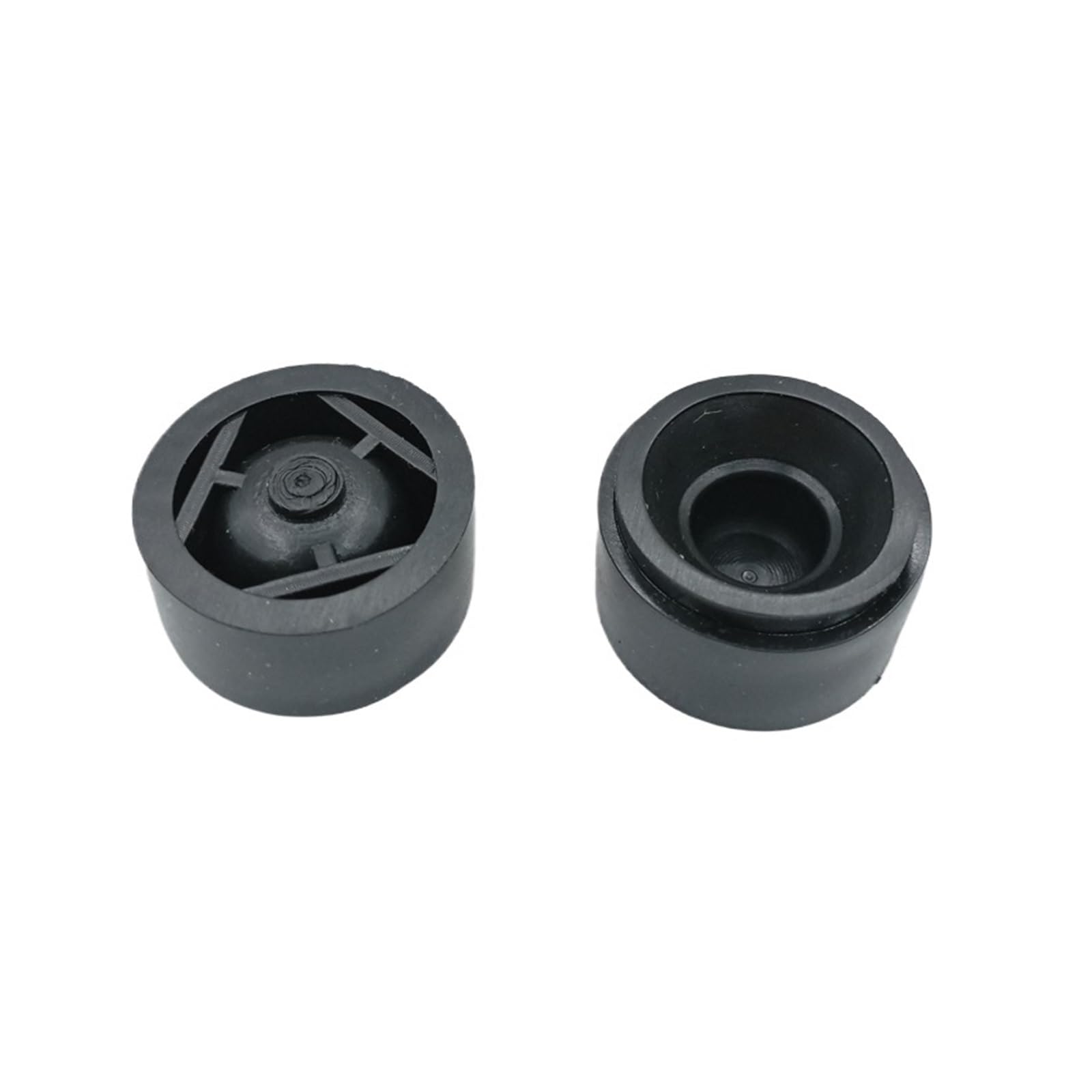NEGRO Motorabdeckungsgummi, passend for 4er 5er 6er 7er F32 F33 F36 E60 E61 F07 F10 F11 G30 G31 F06 F12 F13 F32 F01 F02 Zierleisten Motor-Gummigehäuse(2pc) von NEGRO