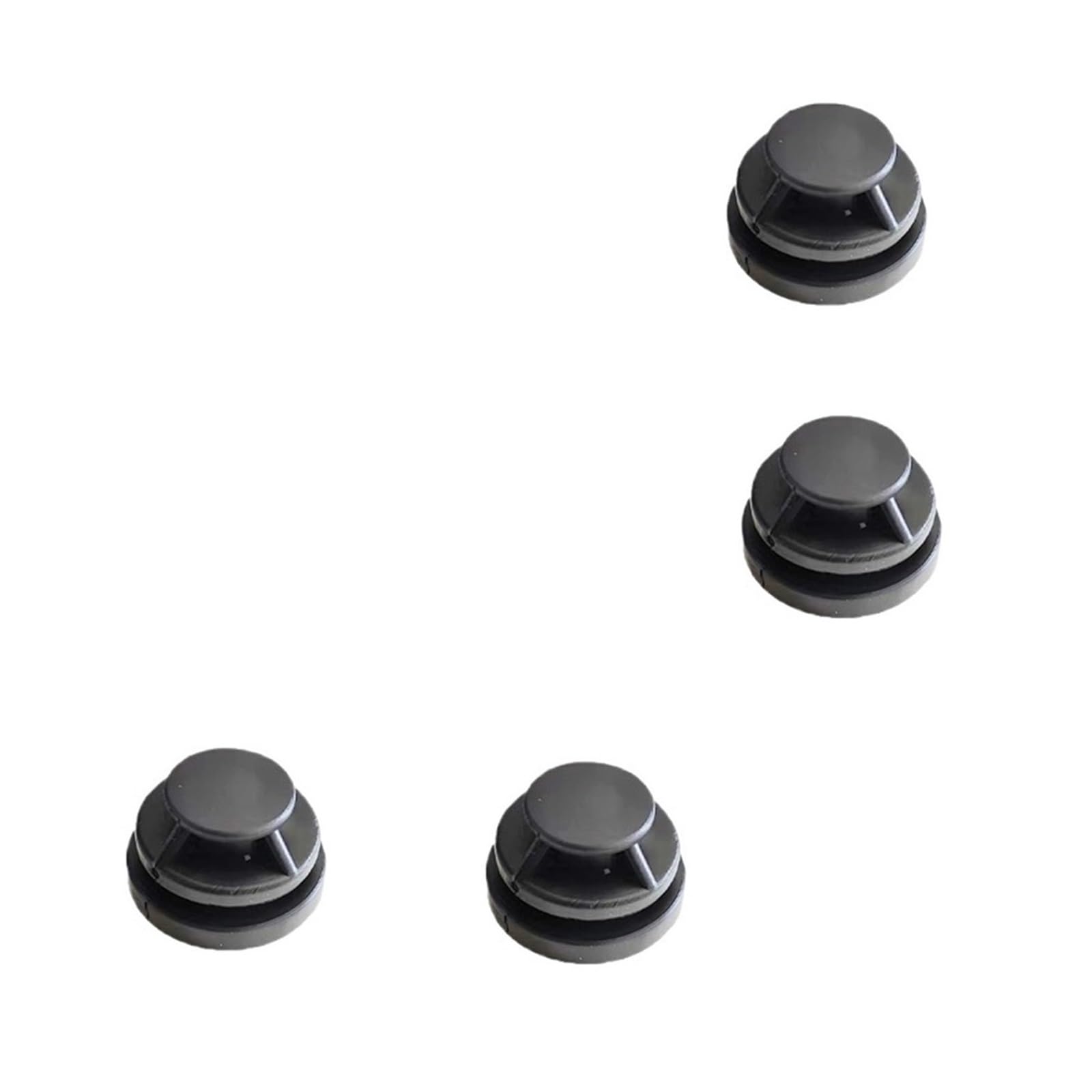 NEGRO Motorabdeckungsgummi, passend for Mazda, CX-30 2020 2021, obere Zierleisten-Tüllenhalterungsbuchse Motor-Gummigehäuse(4X) von NEGRO
