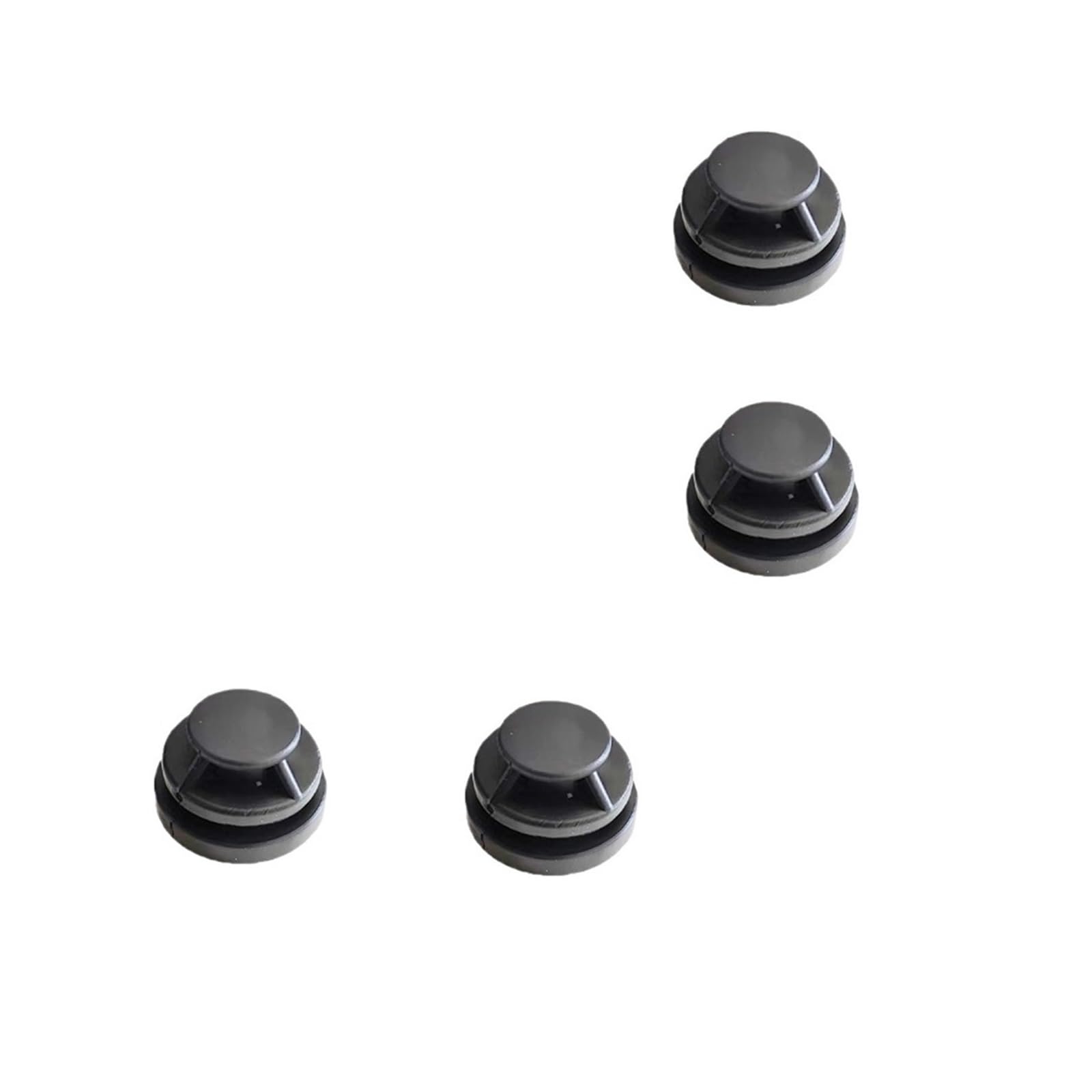 NEGRO Motorabdeckungsgummi, passend for Mazda, CX-5 2013-2021, obere Zierleisten-Tüllenhalterung Motor-Gummigehäuse(4X) von NEGRO
