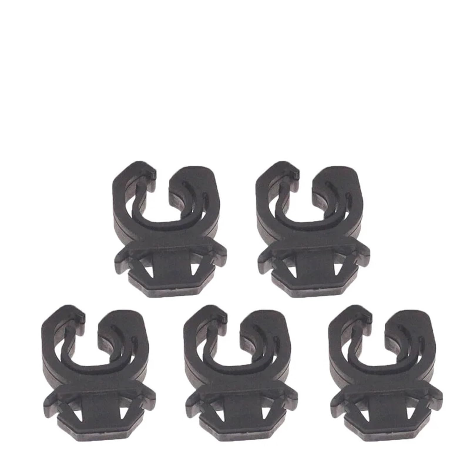 NEGRO Motorhaubenstange, Haubenstütze, Stützclip, passend for Opel, Corsa C Tigra A Tigra B Meriva A Combo C Ampera 2010–2015, Cascada 2013–2019 Halterungen für Haubenstützen(5X) von NEGRO