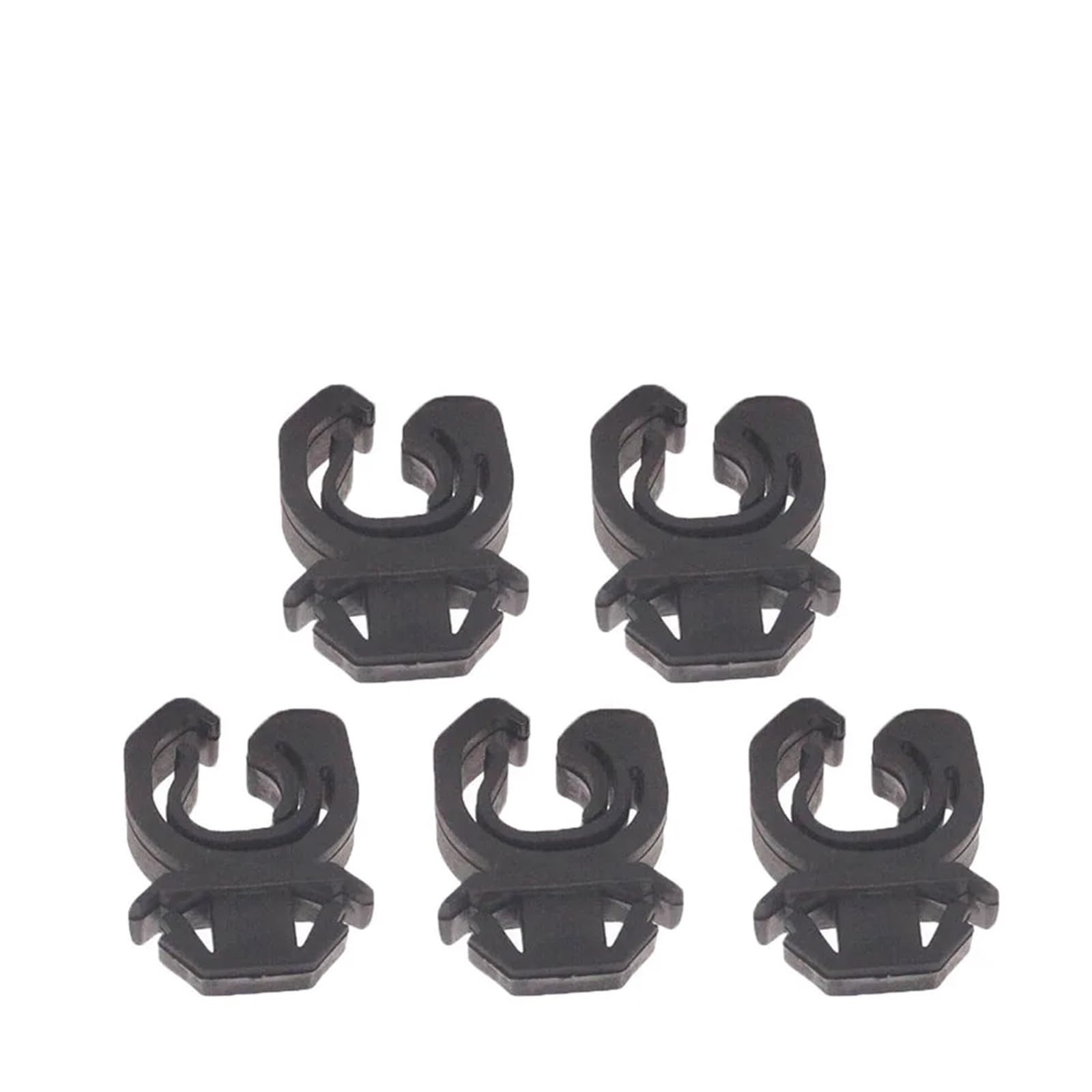 NEGRO Motorhaubenstange, Haubenstütze, Stütze, Clip, passend for Opel, Astra G T98 1998–2009, Zafira A T98 1999–2005, Calibra C89 1989–1997 Halterungen für Haubenstützen(5X) von NEGRO