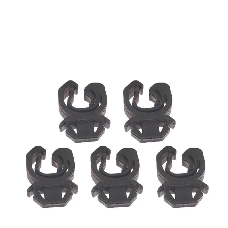 NEGRO Motorhaubenstange, Haubenstütze, Stütze, Clip, passend for Opel, Astra G T98 1998–2009, Zafira A T98 1999–2005, Calibra C89 1989–1997 Halterungen für Haubenstützen(5X) von NEGRO