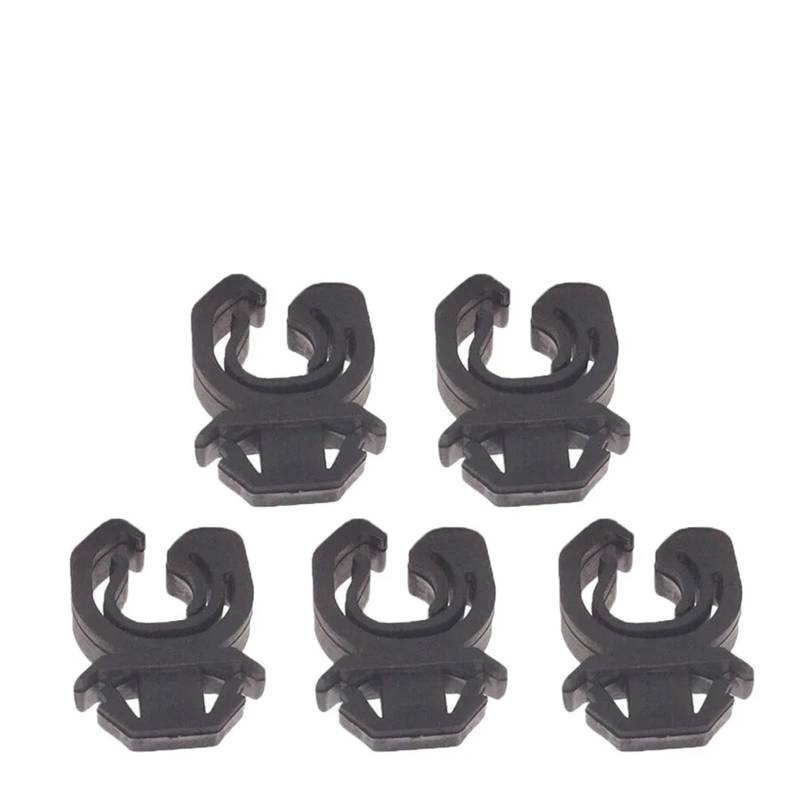 NEGRO Motorhaubenstange, Haubenstütze, Stütze, Clip, passend for Opel, Astra G T98 Zafira A T98 Calibra C89 Omega B Lotus Omega Vectra A Corsa B S93 Halterungen für Haubenstützen(5X) von NEGRO