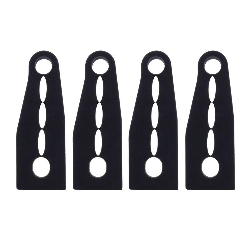 NEGRO Rasseln STOP Schallschutz Screams Deaf Seal Deadener Schalldämpfer Dichtung Türschloss Puffer Passend for Ford, C-Max Transit Tourneo Connect Autotür-Stoßdämpfer von NEGRO