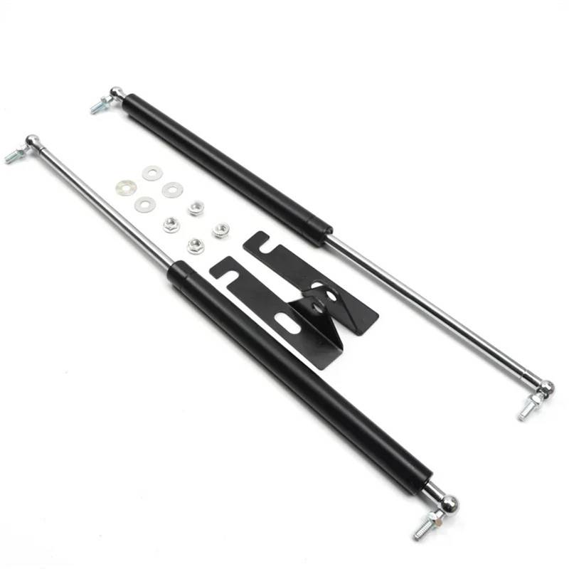 NEGRO Vorne Motorhaube Streben Feder Bar Motorhaube Stoßdämpfer Unterstützung Lift Fit for Mitsubishi, Lancer EX 2008-2017 Auto Zubehör Motorabdeckung Stoßdämpferfeder von NEGRO