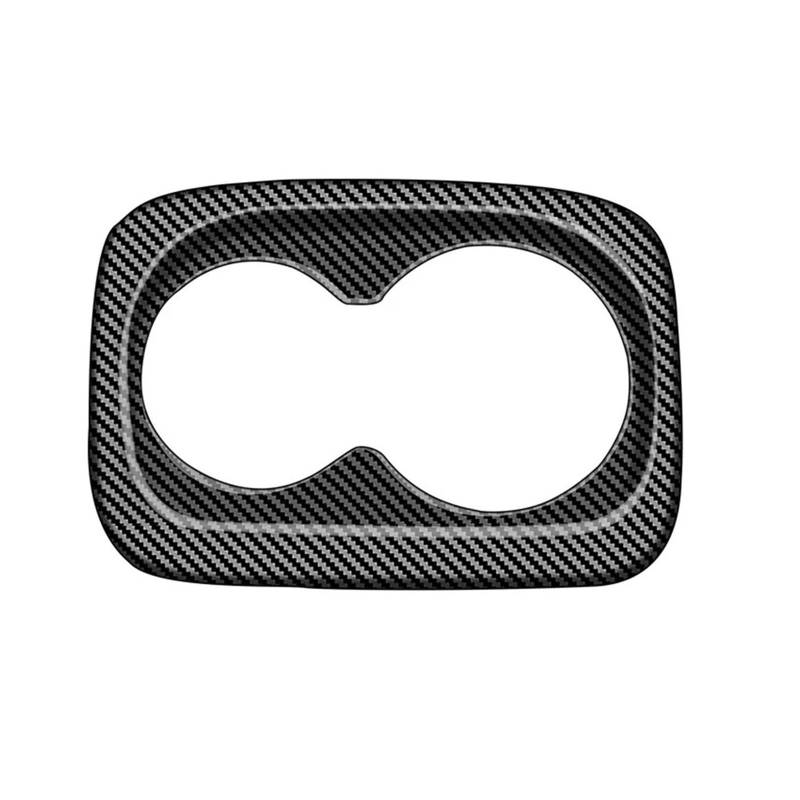 NEGRO Wasserbecherhalter-Dekorationsaufkleber, passend for WR-V, WRV 2024 2025, ABS-Aufkleber for die hintere Mittelsitzverkleidung, Innenausstattung, Autozubehör Getränkehalter in der Mittelkonsole, von NEGRO