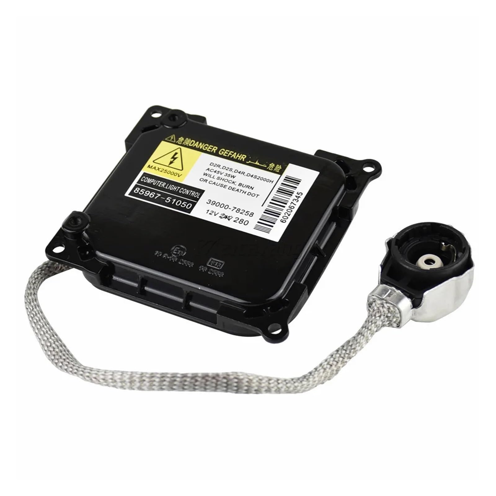 NEGRO Xenon-Scheinwerfer-Vorschaltgerät, passend for Toyota, passend for LEXUS, D4S D4R KDLT003 DDLT003 85967-52020 85967-51050 81107-33761 Steuergerät Modul Scheinwerfer-Einstellmodul NEGRO Xenon-Scheinwerfer-Vorschaltgerät, passend for Toyota, passend for LEXUS, D4S D4R KDLT003 DDLT003 85967-52020 85967-51050 81107-33761 Steuergerät Modul Scheinwerfer-Einstellmodul von NEGRO