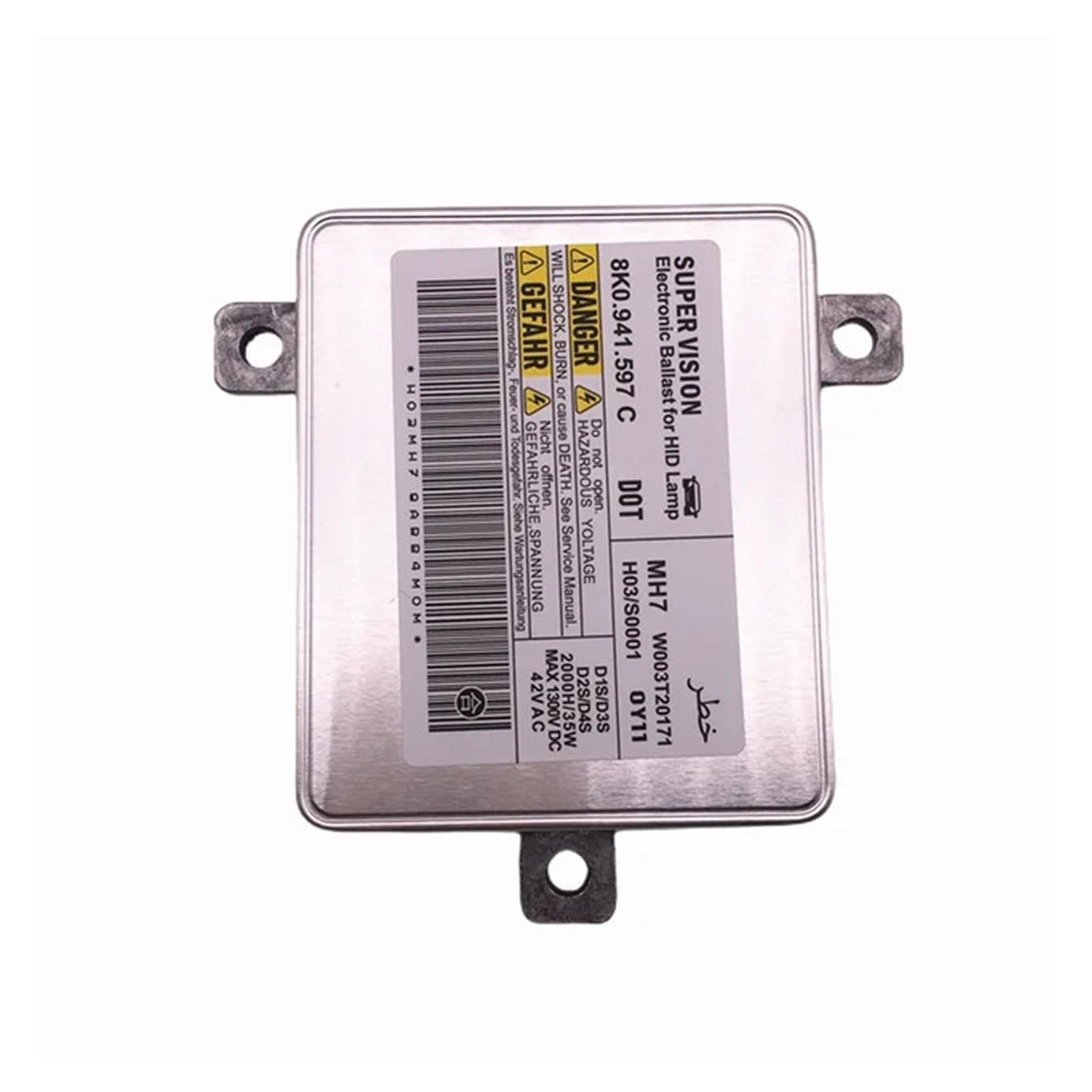 NEGRO Xenon-Vorschaltgerät-Steuergerätmodul, passend for VW, passend for A3 2008–2013 A4 2007–2011 8K0941597 8K0941597C 2048703226 Scheinwerfer Scheinwerfer-Einstellmodul NEGRO Xenon-Vorschaltgerät-Steuergerätmodul, passend for VW, passend for A3 2008–2013 A4 2007–2011 8K0941597 8K0941597C 2048703226 Scheinwerfer Scheinwerfer-Einstellmodul von NEGRO