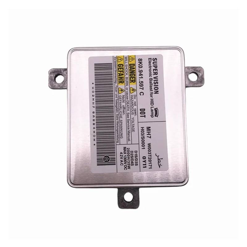 NEGRO Xenon-Vorschaltgerät-Steuergerätmodul, passend for VW, passend for A3 2008–2013 A4 2007–2011 8K0941597 8K0941597C 2048703226 Scheinwerfer Scheinwerfer-Einstellmodul von NEGRO