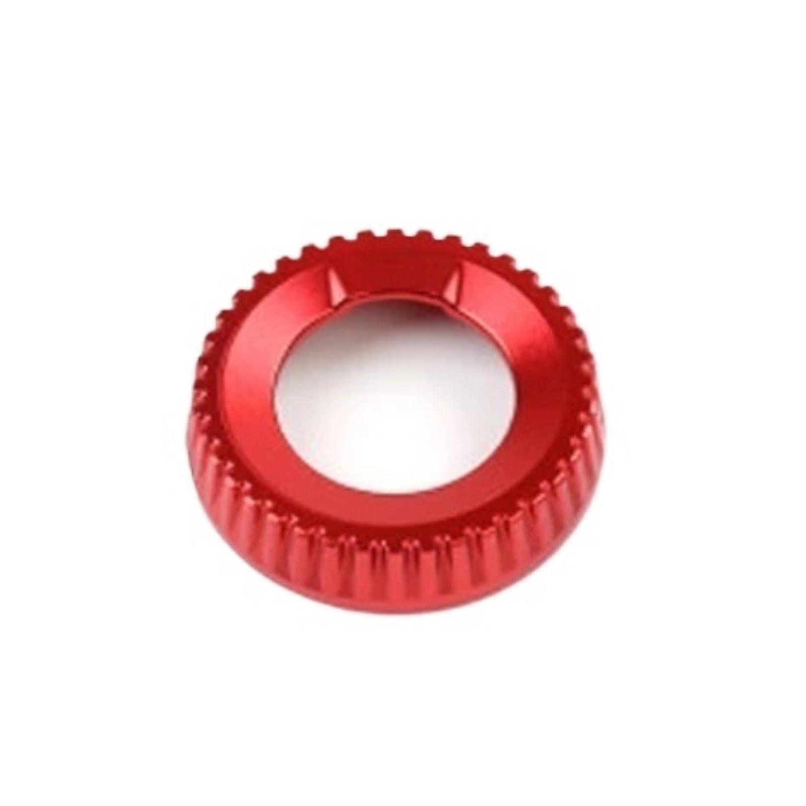 NEGRO Zierleiste for Schaltknaufring, passend for KIA, Seltos 2019–2023, Blau, Rot, Silber, Schwarz, Innenausstattung, Zentralverriegelung Armaturenbrett-Knopf-Akzent(Red) von NEGRO